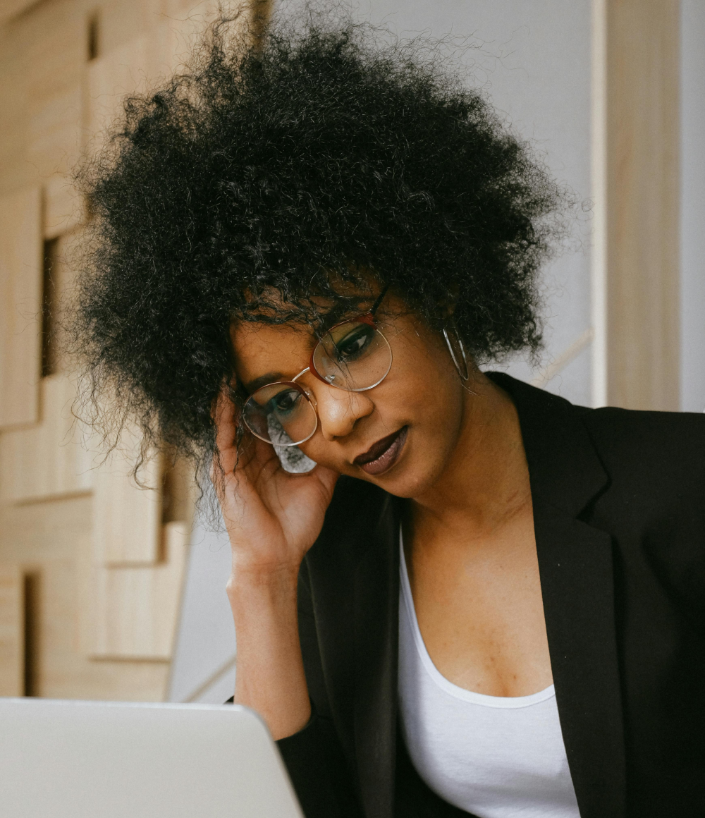 Women stressed at work